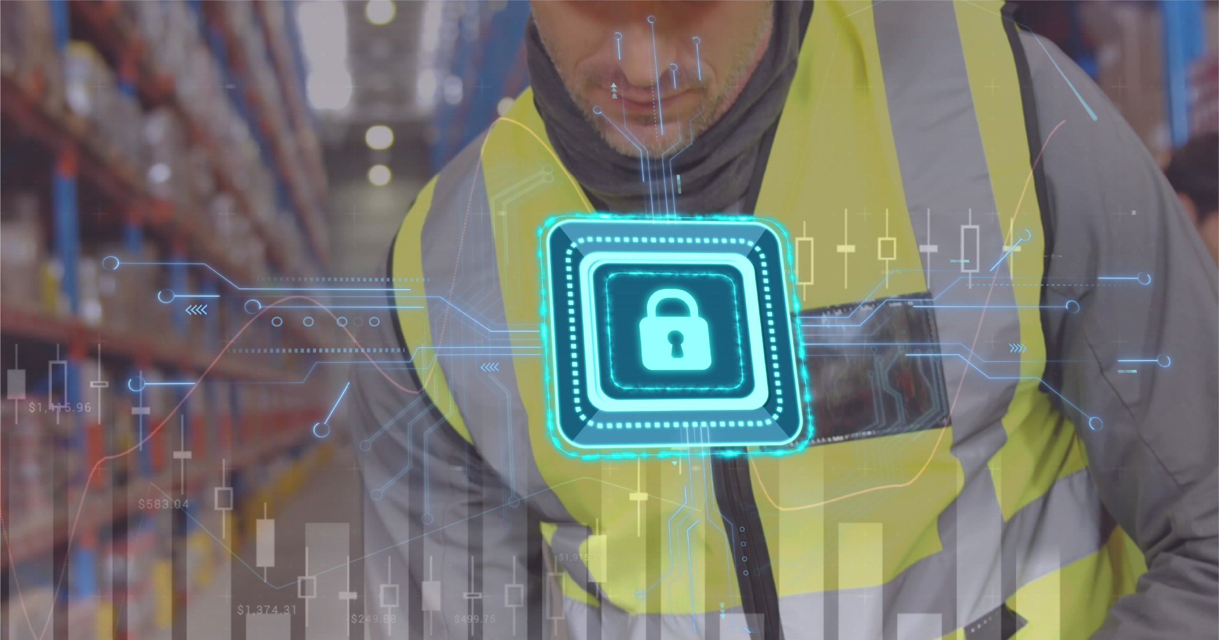 Factory cybersecurity. 