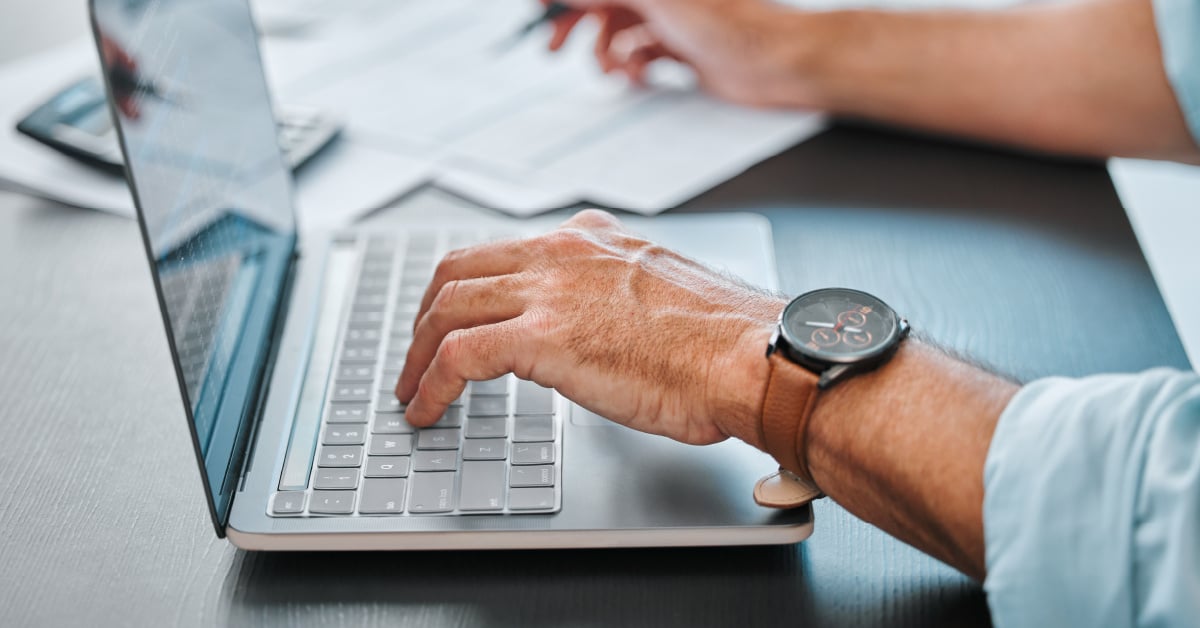 Business owner calculating budget