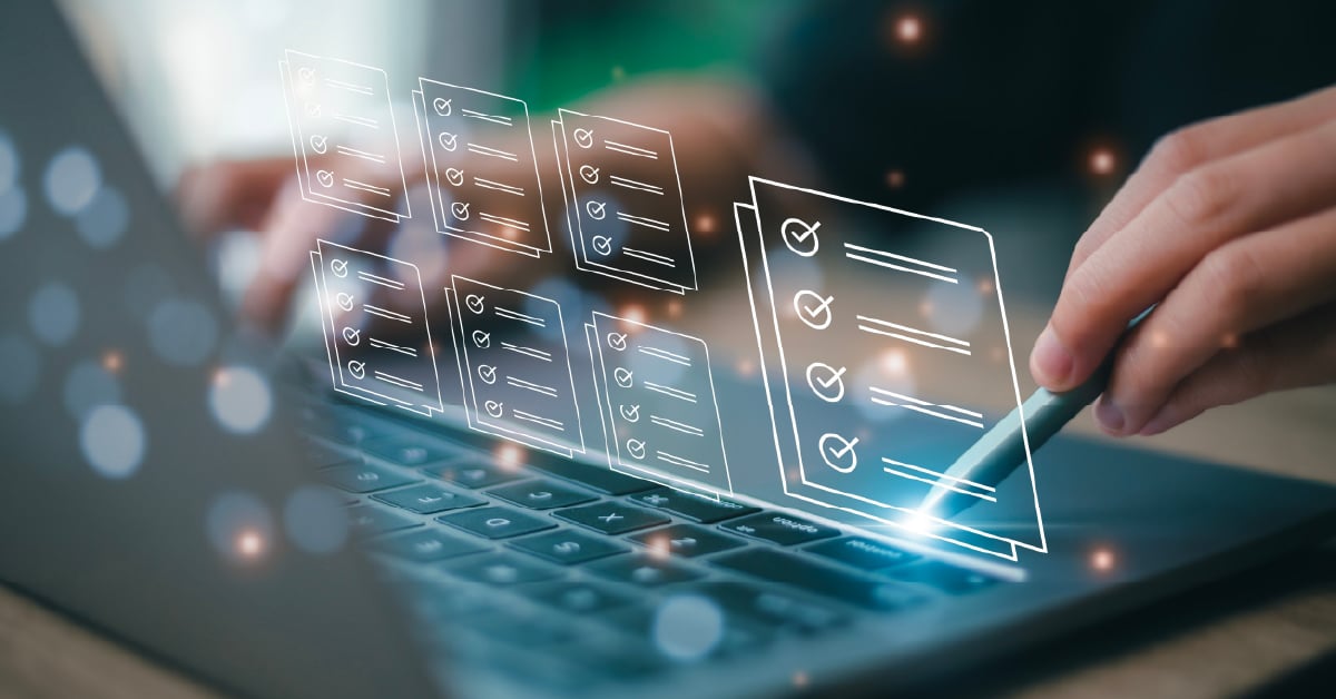 Digital cybersecurity compliance checklist. 