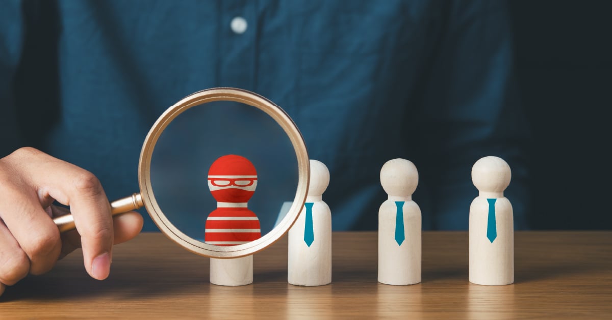 Spotting the threat at an organization.