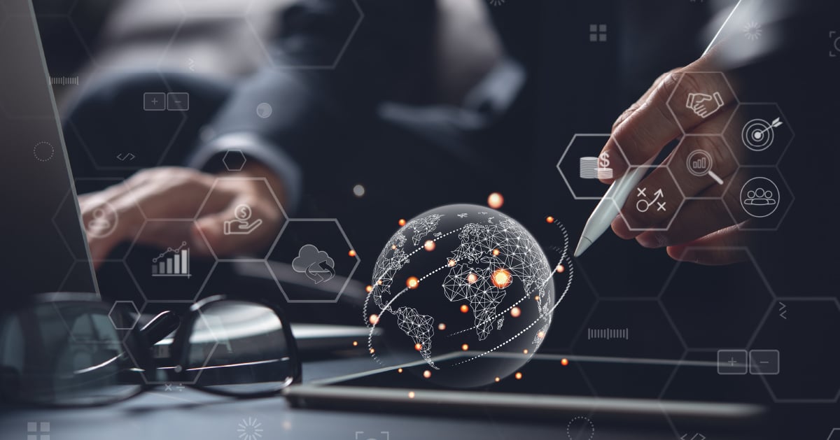 IT professional optimizing network