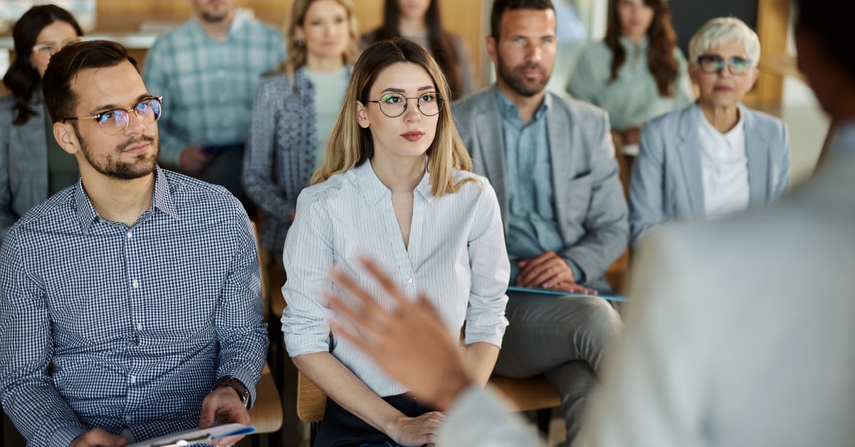An IT professional discussing the risks and ethical considerations that come along with using AI for business purposes.