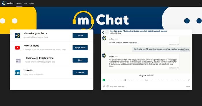 Revolutionizing IT Help Desk Support: Marco's New Chat-Based Solution