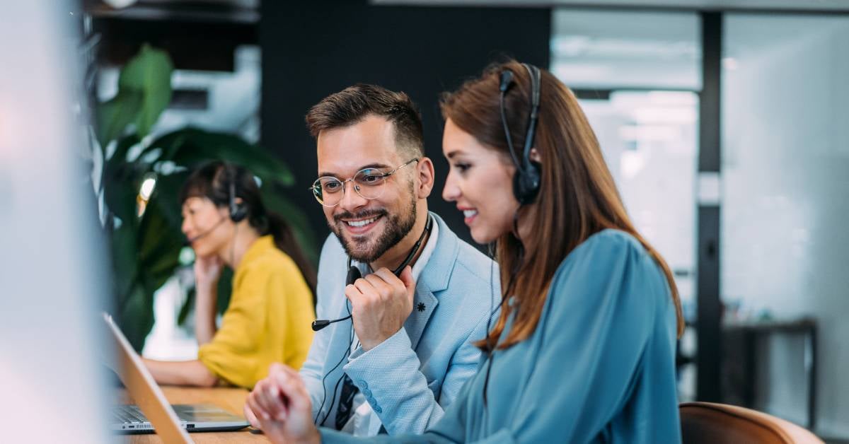 Workers get training on a new collaboration system that makes their jobs easier