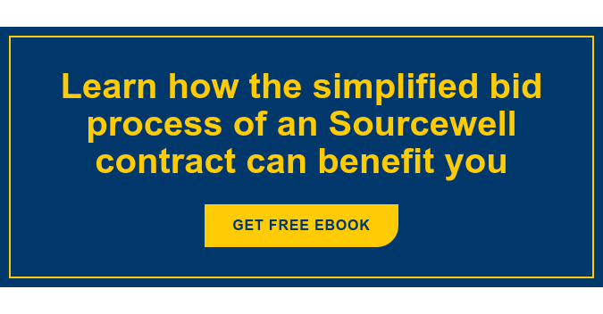 Learn how the simplified bid process of an Sourcewell contract can benefit you Get Free eBook